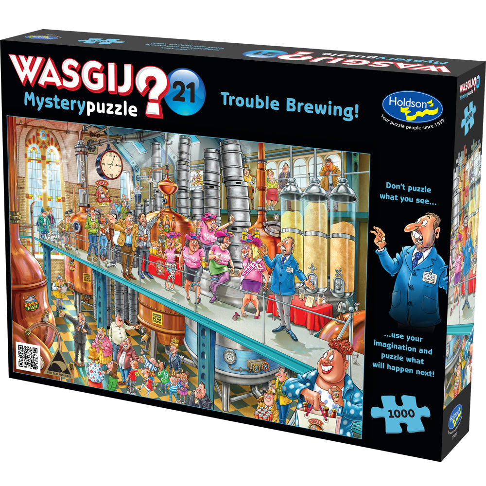 Wasgij Mystery #21 1000pc Puzzle - Trouble Brewing