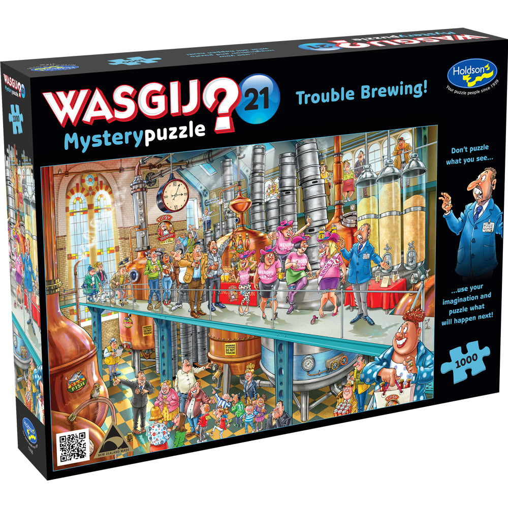 Wasgij Mystery #21 1000pc Puzzle - Trouble Brewing