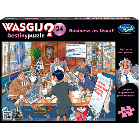 Wasgij Destiny #24 1000pc Jigsaw Puzzle - Business As Usual