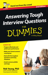 Answering Tough Interview Questions For Dummies, UK Edition