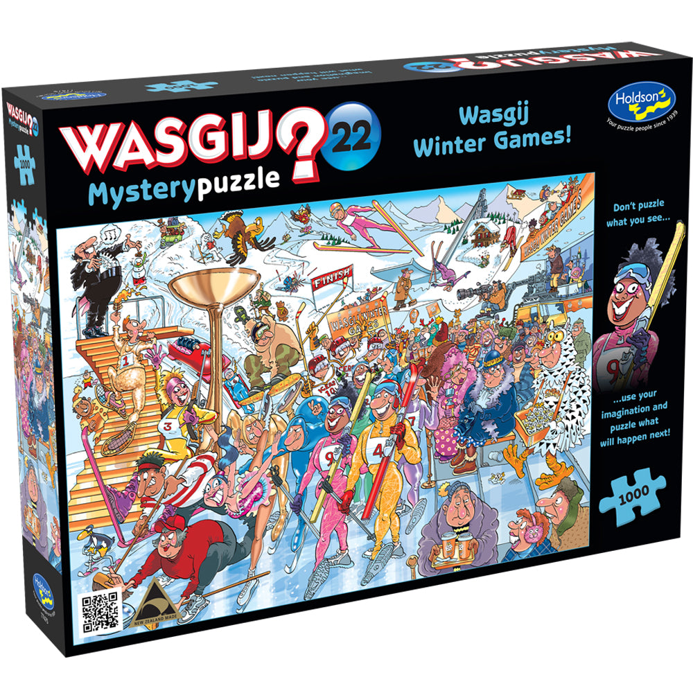 Wasgij Mystery #22 1000pc Jigsaw Puzzle - Winter Games