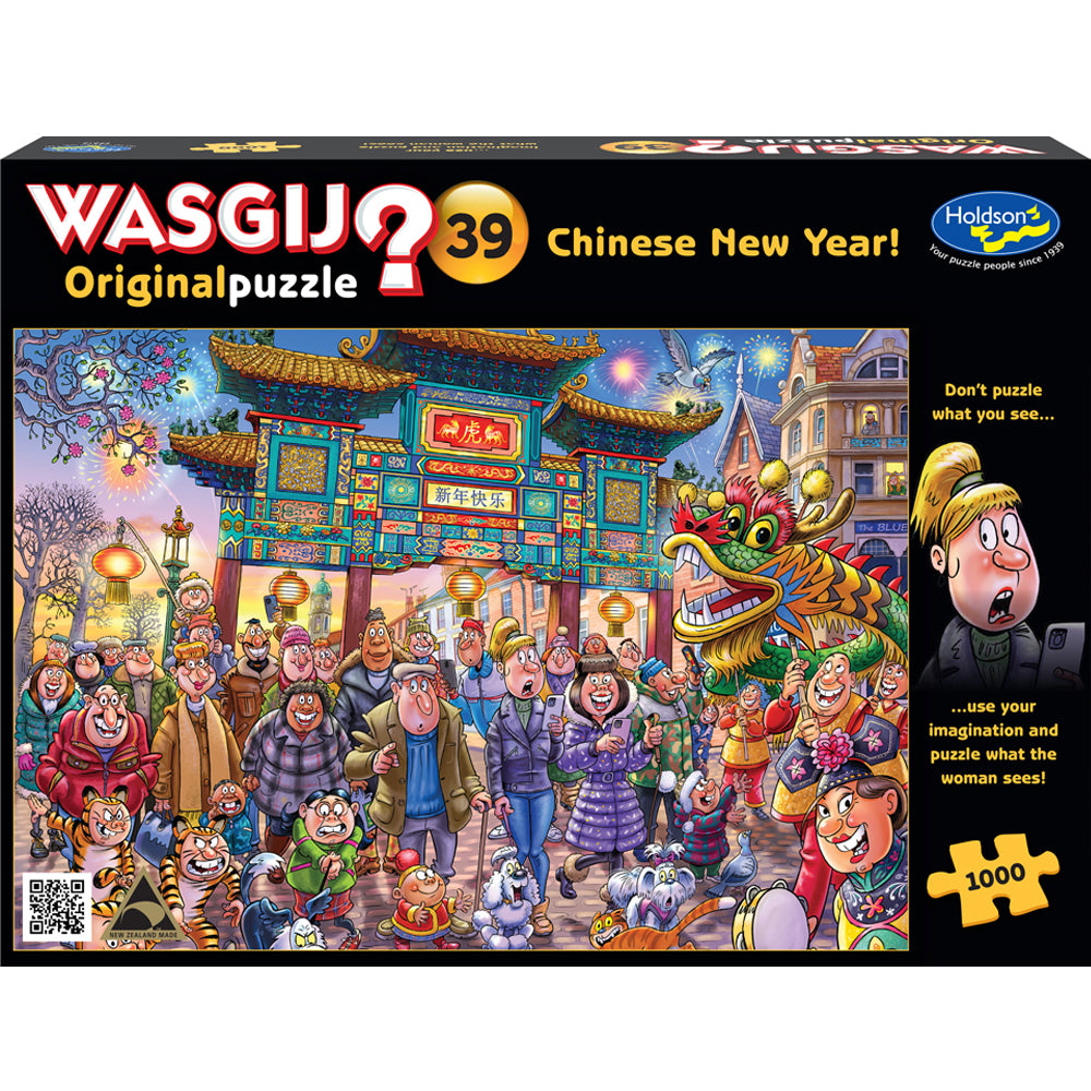 Wasgij Original #39 1000pc Puzzle - Chinese New Year