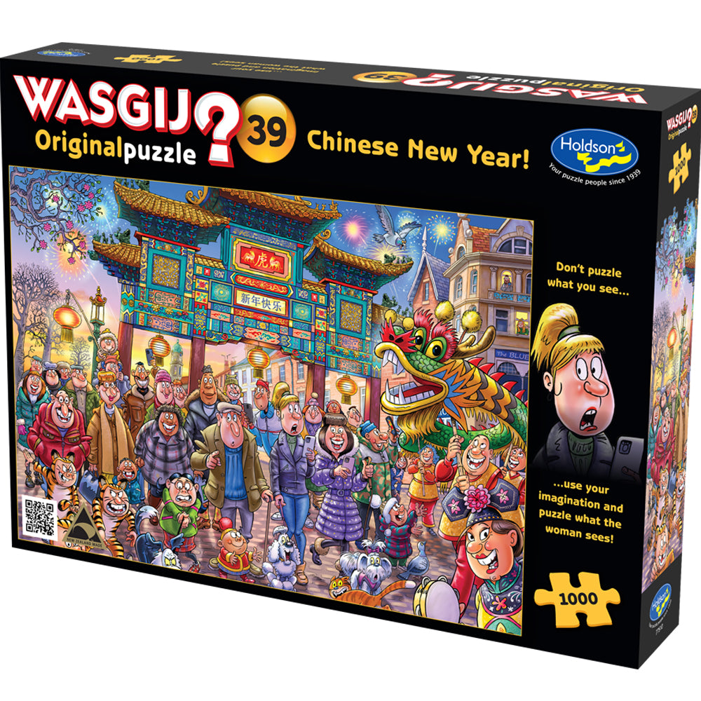 Wasgij Original #39 1000pc Puzzle - Chinese New Year