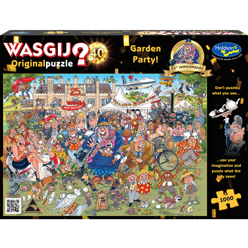 Wasgij Original #40 1000pc Jigsaw Puzzle - Garden Party