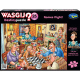 Wasgij Destiny #25 1000pc Jigsaw Puzzle - Games Night