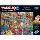 Wasgij Mystery #24 1000pc Puzzle -Blight At The Museum