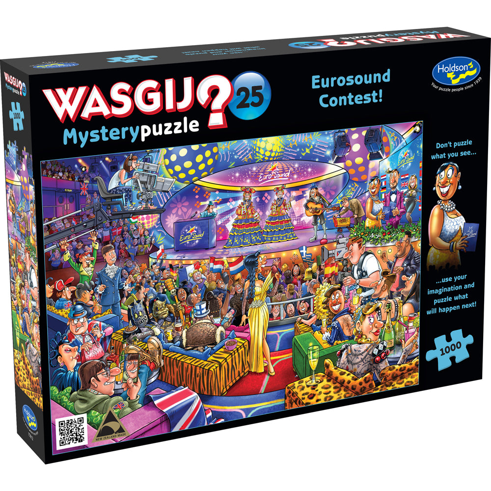 Wasgij Mystery #25 1000pc Jigsaw Puzzle - Eurosound Concert