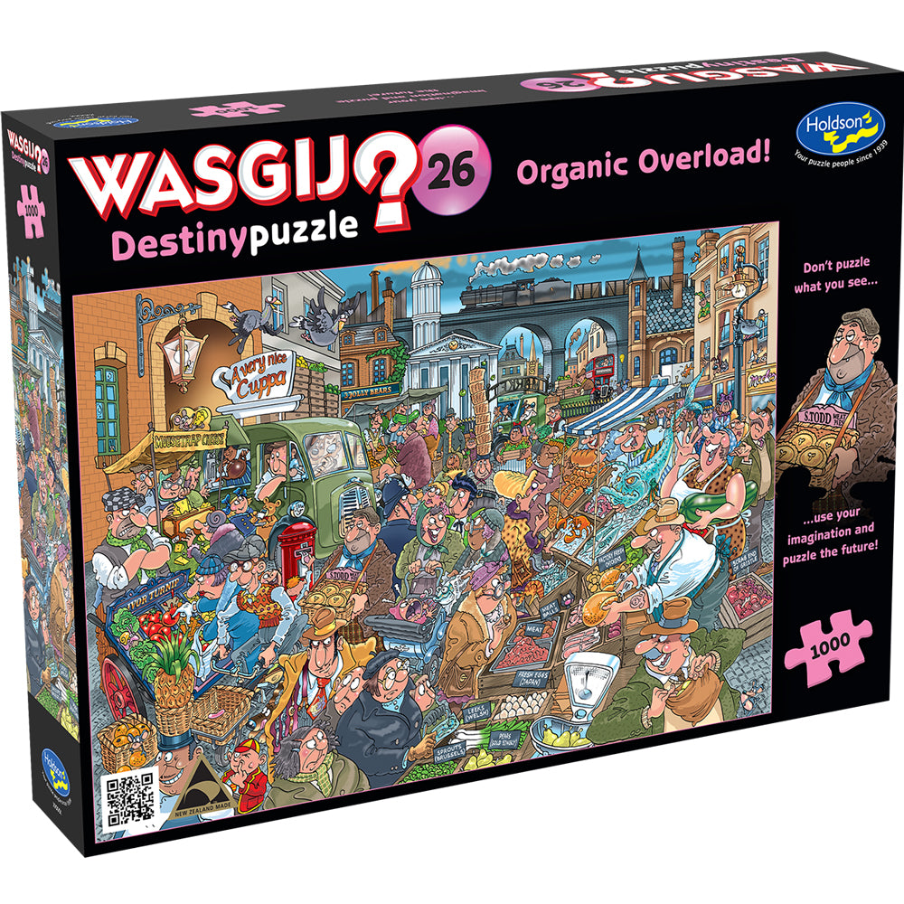 Wasgij Destiny #26 1000pc Jigsaw Puzzle Organic Overload!