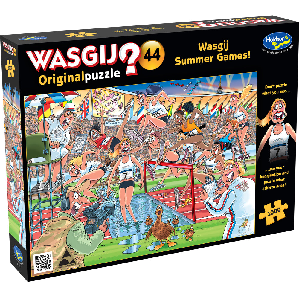 Wasgij Original #44 1000 Piece Jigsaw Puzzle Summer Games