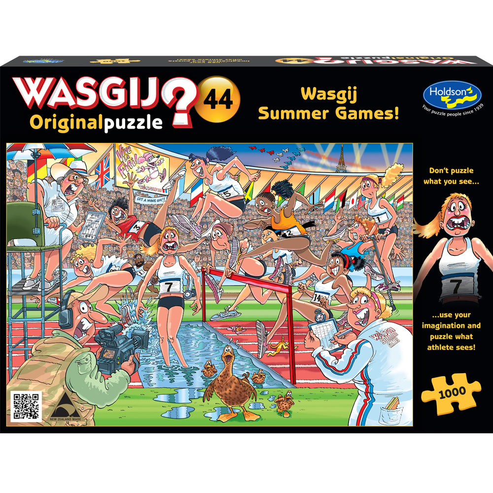 Wasgij Original #44 1000 Piece Jigsaw Puzzle Summer Games