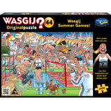 Wasgij Original #44 1000 Piece Jigsaw Puzzle Summer Games