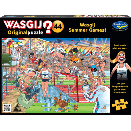 Wasgij Original #44 1000 Piece Jigsaw Puzzle Summer Games