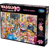 Wasgij Destiny #27 1000 Piece Jigsaw Puzzle Cafe to Latte
