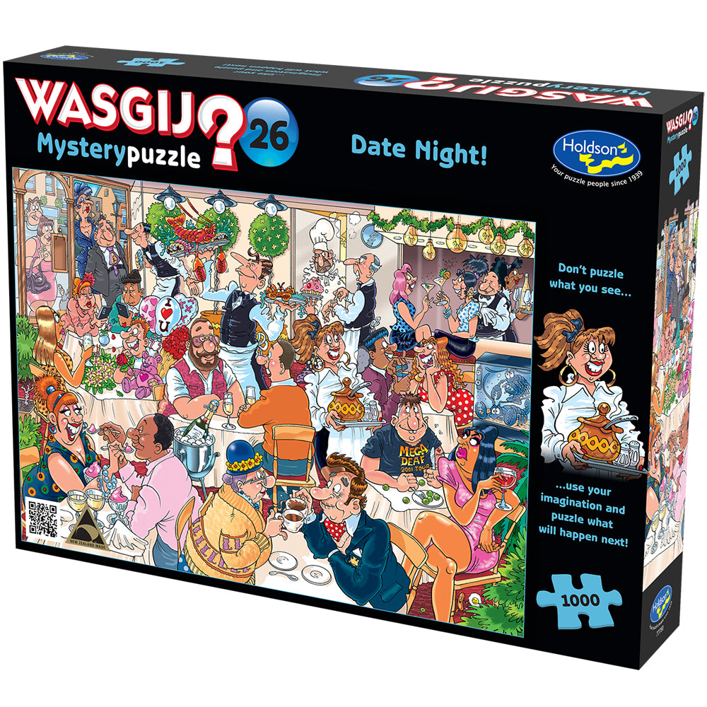 Wasgij Mystery #26 1000pc Jigsaw Puzzle Date Night