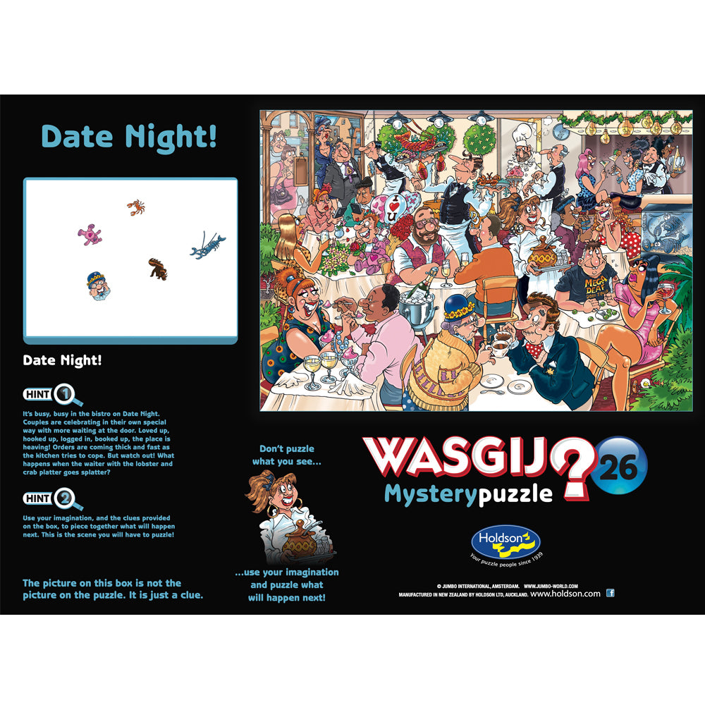 Wasgij Mystery #26 1000pc Jigsaw Puzzle Date Night