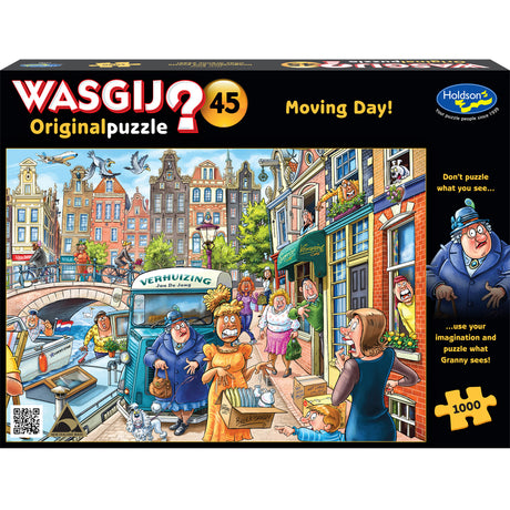 Wasgij Original #45 1000 Piece Jigsaw Puzzle - Moving Day