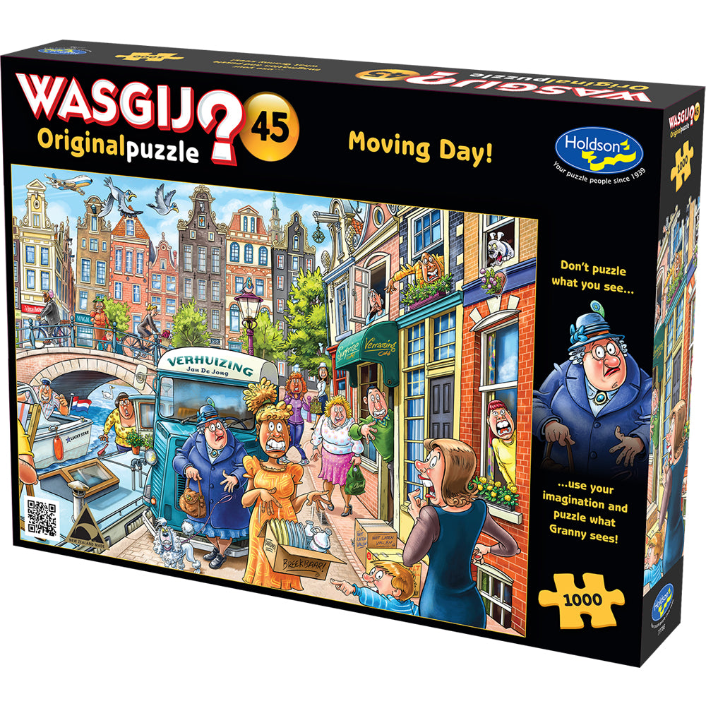 Wasgij Original #45 1000 Piece Jigsaw Puzzle - Moving Day