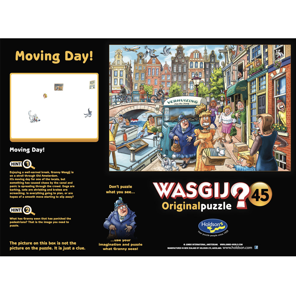 Wasgij Original #45 1000 Piece Jigsaw Puzzle - Moving Day
