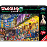 Wasgij Christmas #20 1000 Piece Jigsaw Puzzle Spirits of Christmas!