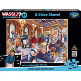 Wasgij Mystery #27 1000 Piece Jigsaw Puzzle - A Close Shave