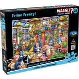 Wasgij Mystery #28 1000pc Jigsaw Puzzle Feline Frenzy