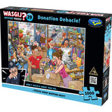 Wasgij Mystery #29 1000pc Jigsaw Puzzle - Donation Debacle