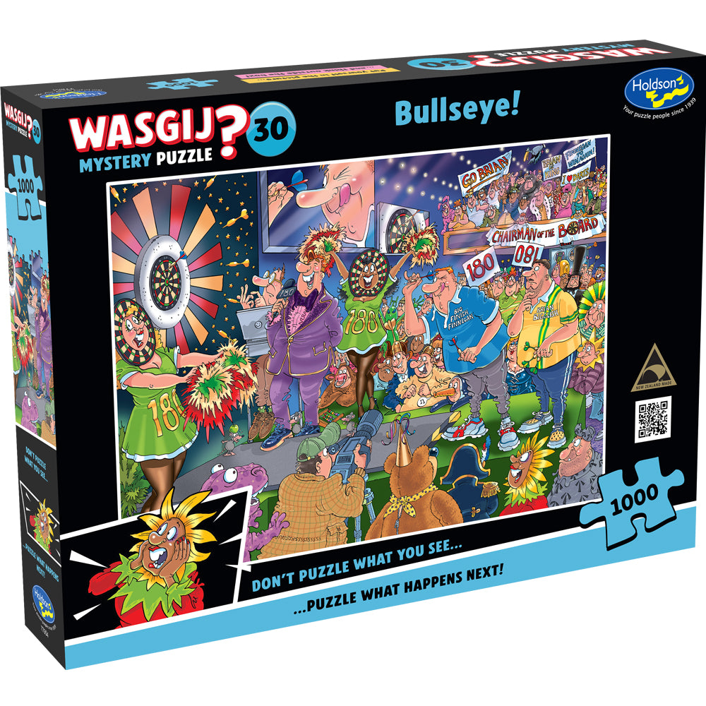 Wasgij Mystery 30: 1000pc Puzzle - Bullseye!