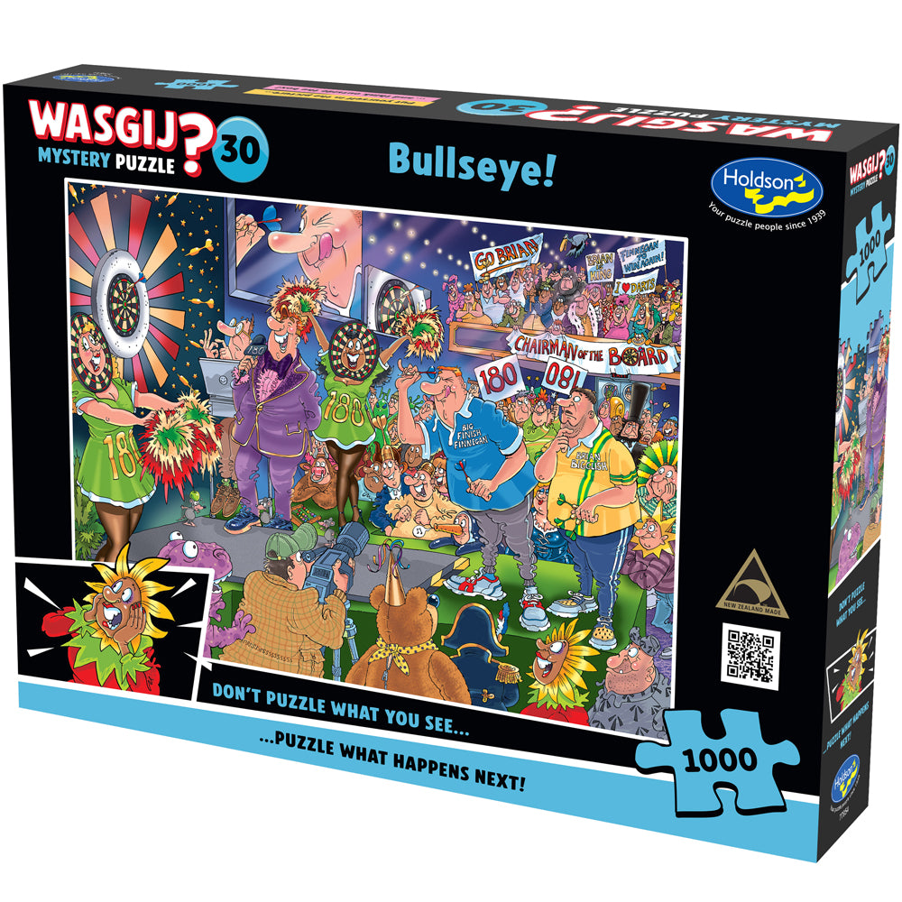 Wasgij Mystery 30: 1000pc Puzzle - Bullseye!