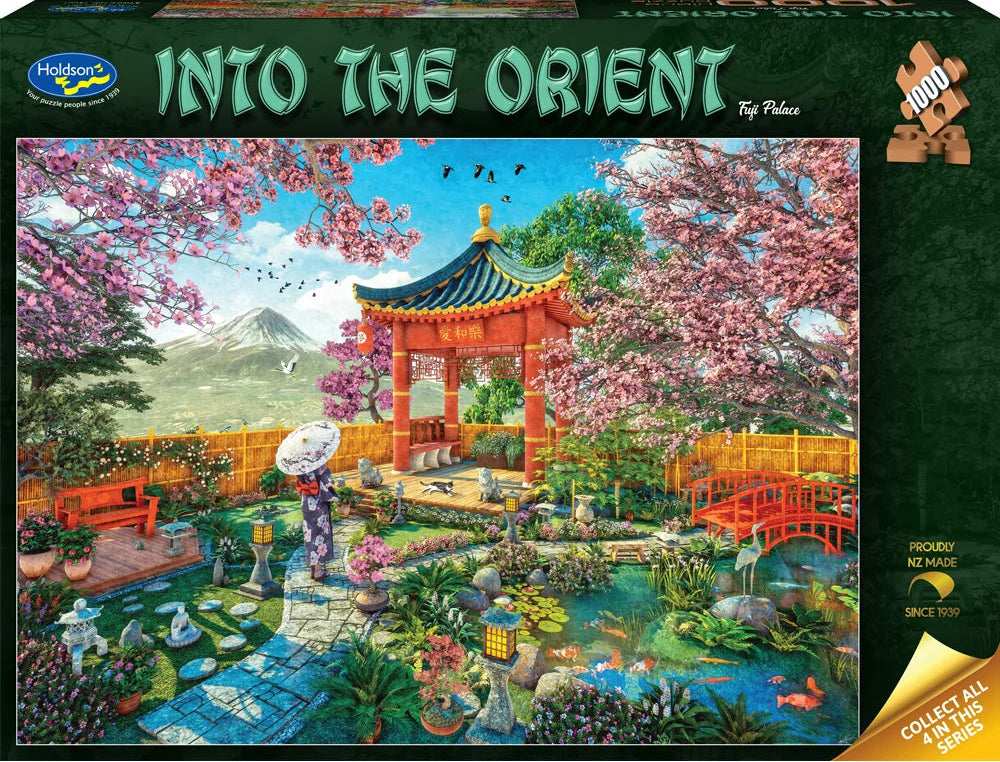Into the Orient 1000pc Jigsaw Puzzle - Fuji Palace