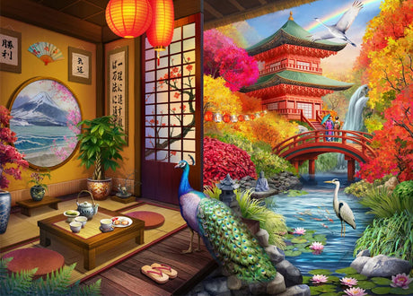 Into the Orient - 1000pc Jigsaw Puzzle - Tranquil Tea House