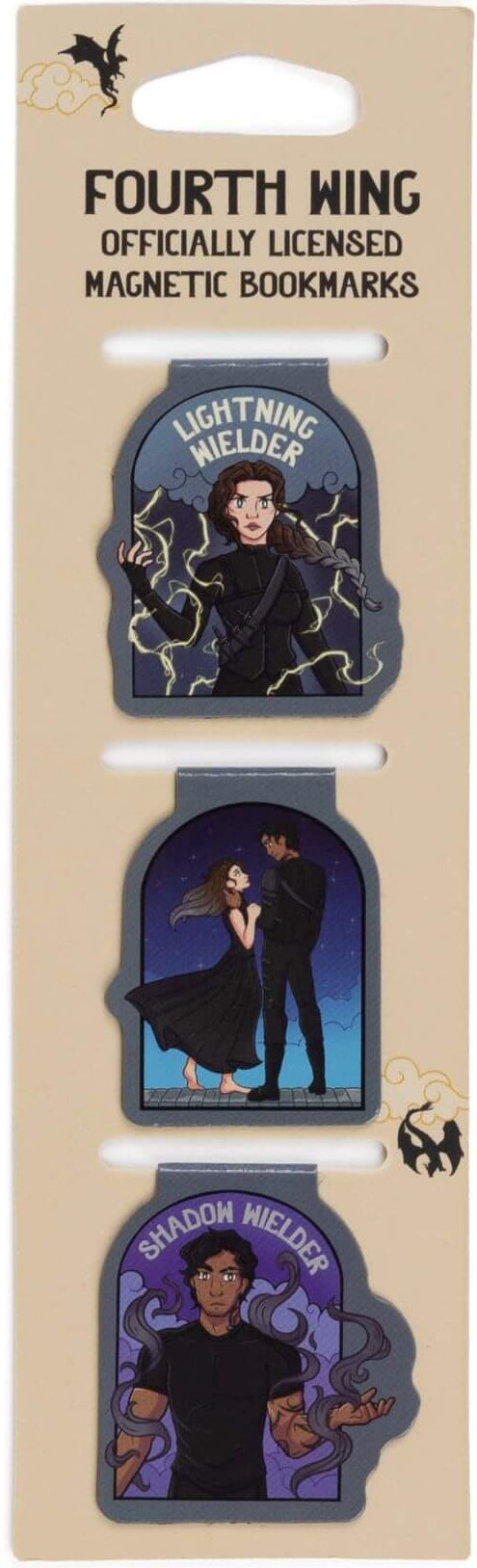 Xaden & Violet Magnetic Bookmark Set