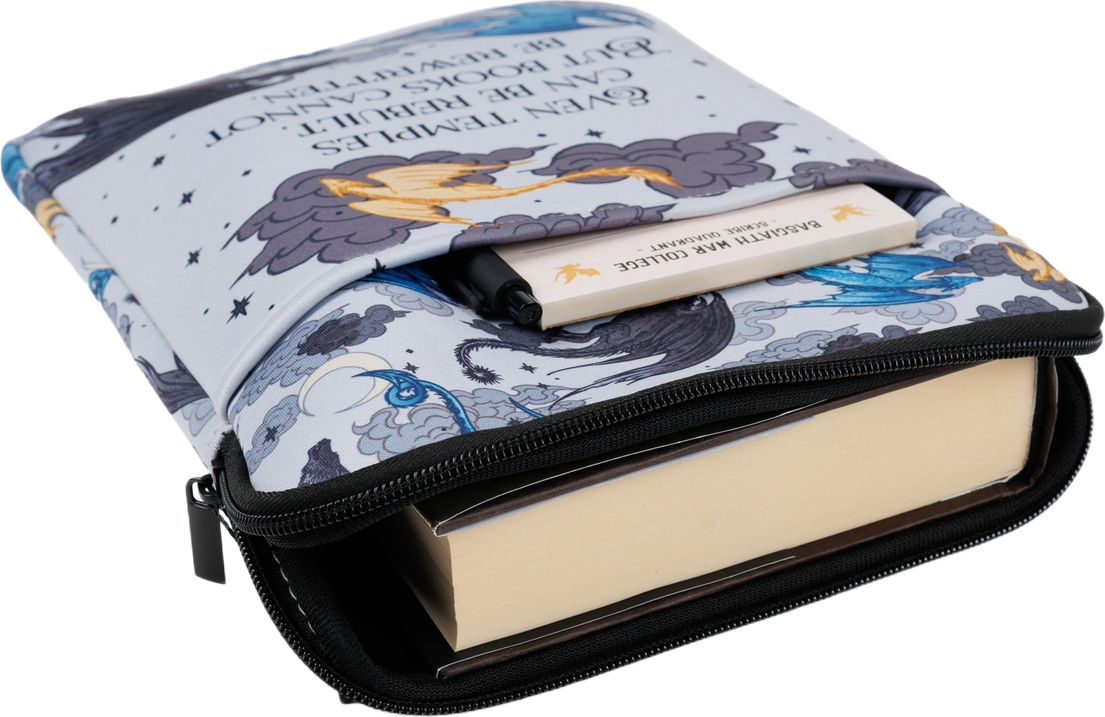 Kingdom of Threads: Dragon Trio Book Sleeve | Fourth Wing (Large)