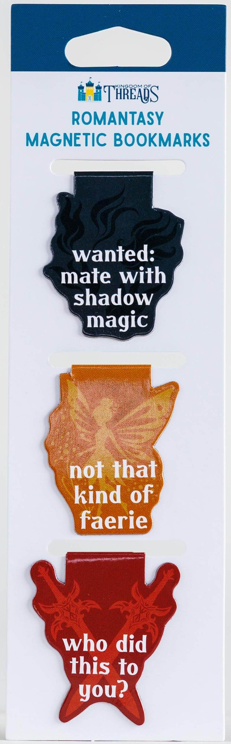 Romantasy Tropes Magnetic Bookmark Set