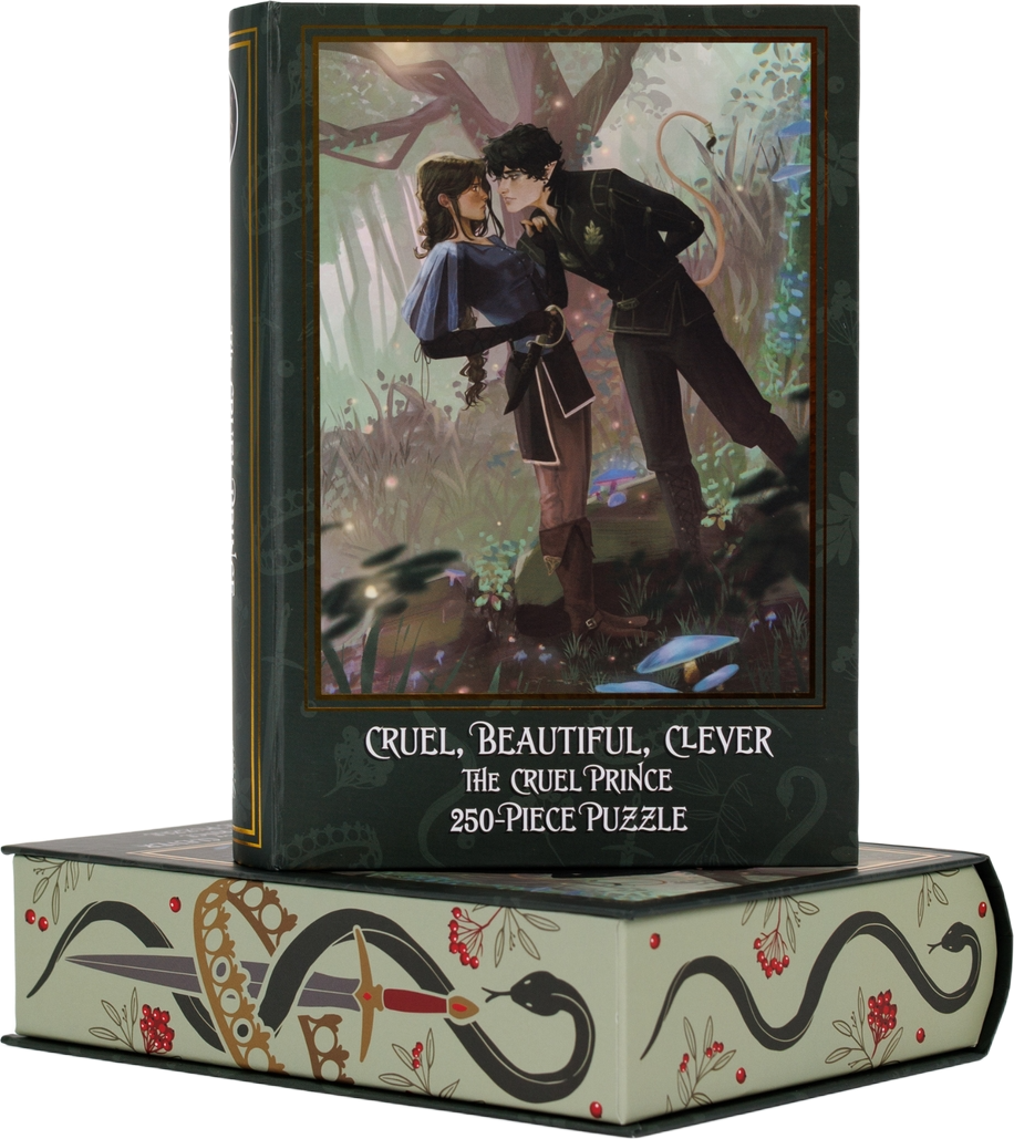 Kingdom of Threads: Cruel Beautiful Clever Keepsake Puzzle | Folk of the Air - 250 Pieces