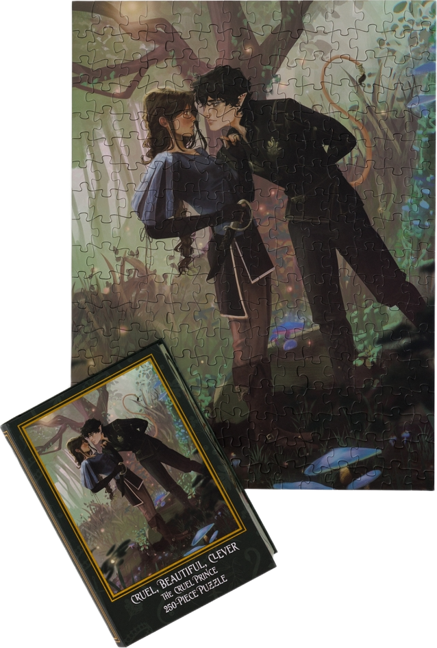 Kingdom of Threads: Cruel Beautiful Clever Keepsake Puzzle | Folk of the Air - 250 Pieces
