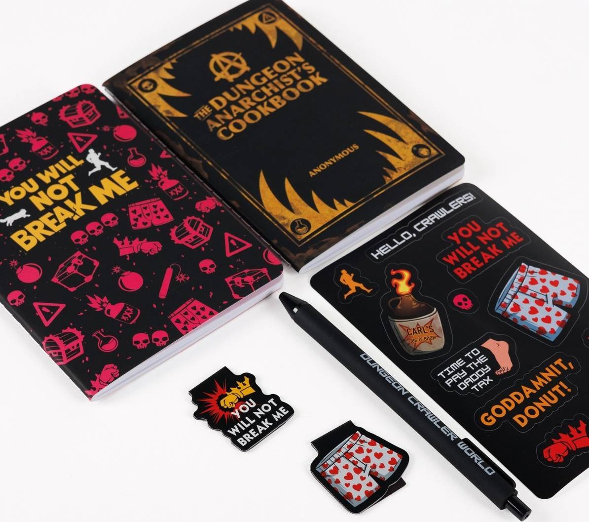 Kingdom of Threads: Compensated Anarchist Gift Set | Dungeon Crawler Carl