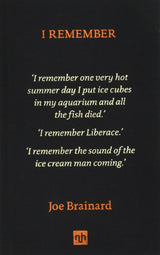 I Remember