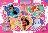 Disney Princess Create Your World: Colouring Book and Jigsaw Set (100 Pieces)