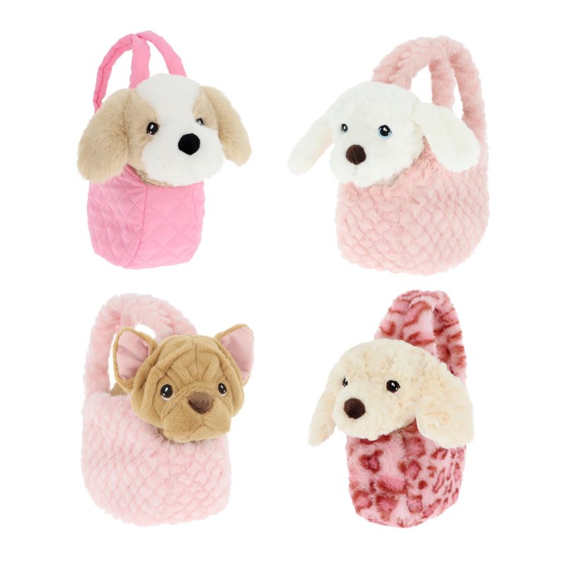 Keeleco: Puppy in Bag Plush (Assorted)