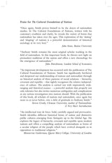 The Cultural Foundations of Nations