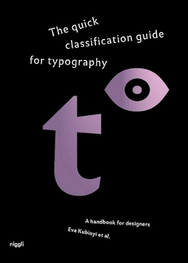The quick classification guide for typography