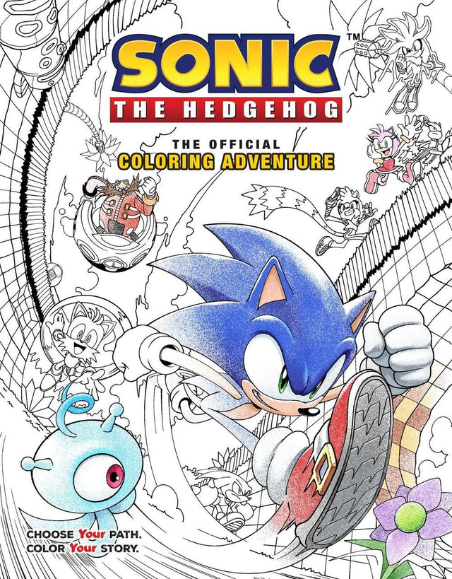 Sonic the Hedgehog: The Official Coloring Adventure