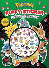 Pokemon: Puffy Sticker Colouring Book (Starring Legends)
