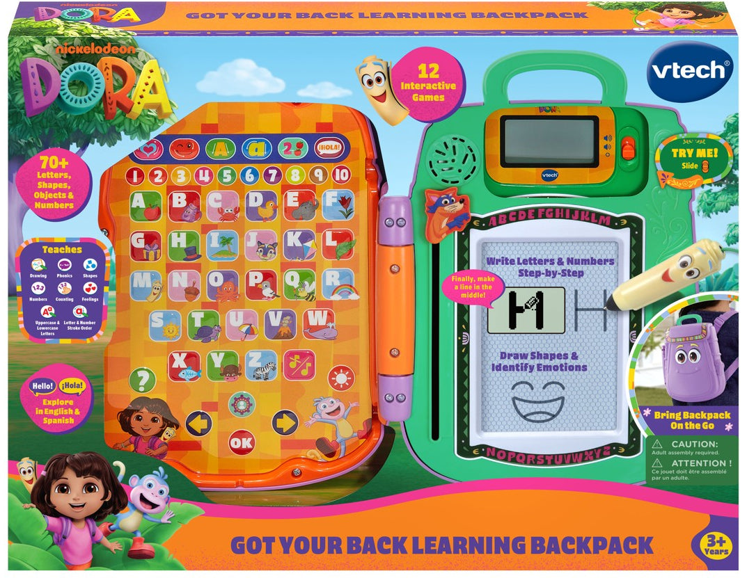 VTech Dora Got Your Back Learning Backpack