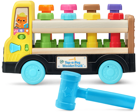 LeapFrog Pound-A-Peg Wooden Truck