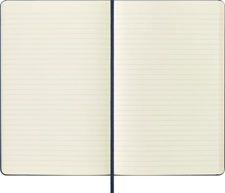 Moleskine Notebook Large Ruled Sapphire Blue Hard
