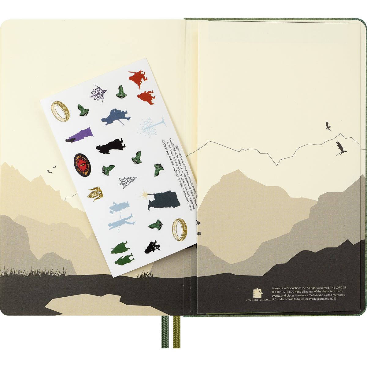 Moleskine: Limited Edition LOTR Diary - 12 Month Daily HC Large 2027