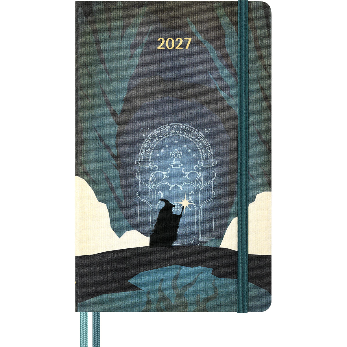 Moleskine: Limited Edition LOTR Diary - 12 Month Weekly + Notes HC Large 2027