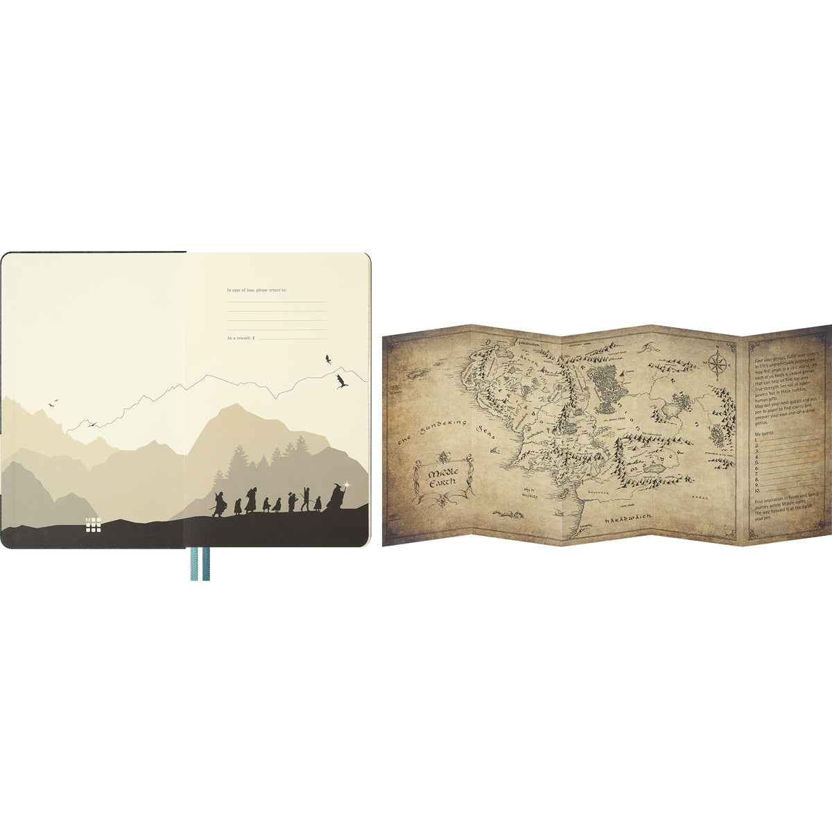 Moleskine: Limited Edition LOTR Diary - 12 Month Weekly + Notes HC Large 2027