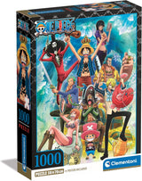 Clementoni One Piece Jigsaw Puzzle - 1000 Piece - Poster Included - (39920)